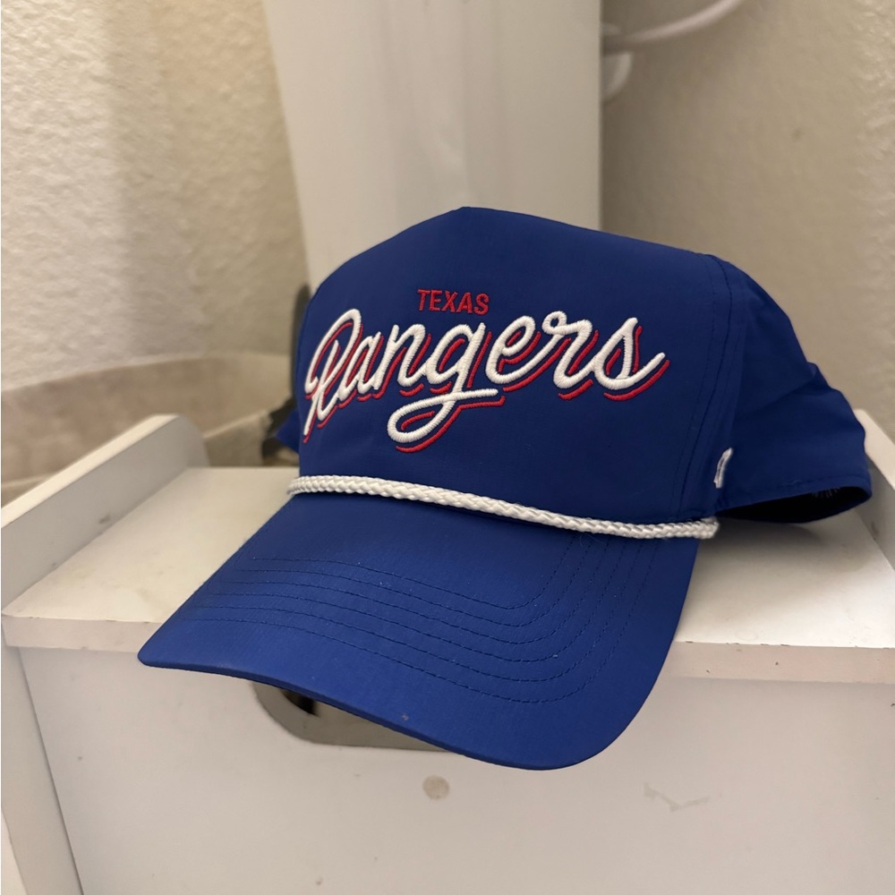 47 Brand Rangers brrr Fariway Hitch Cap Texas Rangers Blue One Size